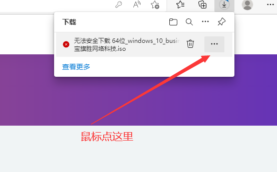 在win10-11自带浏览器通过网页服务器下载提示无法安全下载怎么办-旗胜科技内部专用